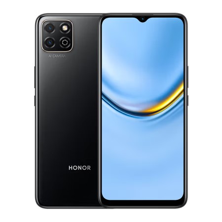 荣耀畅玩20A 5000mAh超大电池长续航 128GB大存储 6.5英寸高清护眼屏 4+128 幻夜黑 老人 智能手机